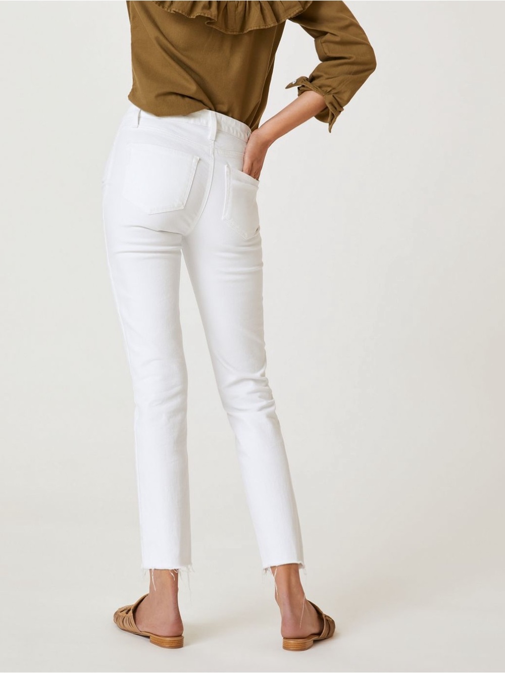 Paige Cindy High-Rise Cropped Jeans size 25